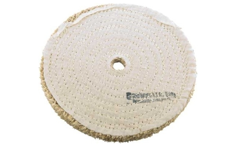 Brownells 8'' sisal wheel, 3/4'' (19.0mm) arbor