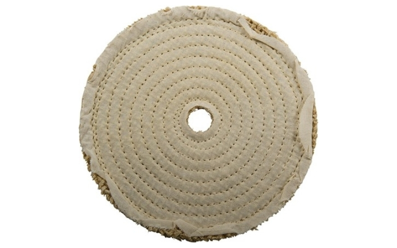 Brownells 8'' sisal wheel, 7/8'' (22.2mm) arbor
