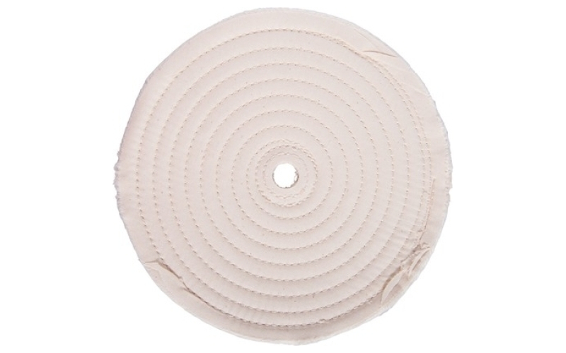 Brownells 8'' stitched muslin wheel 5/8'' arbor