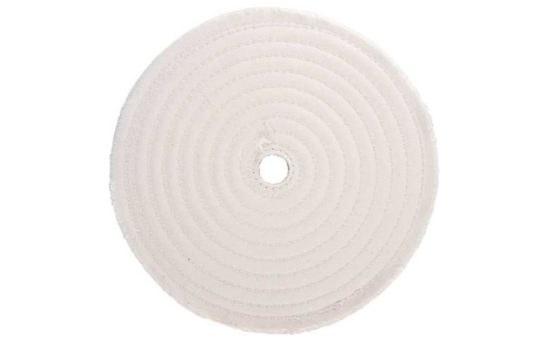 Brownells 8'' stitched muslin wheel 3/4'' arbor