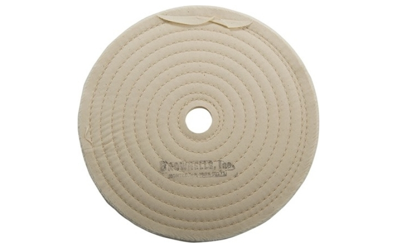 Brownells 8'' stitched muslin wheel 7/8'' arbor