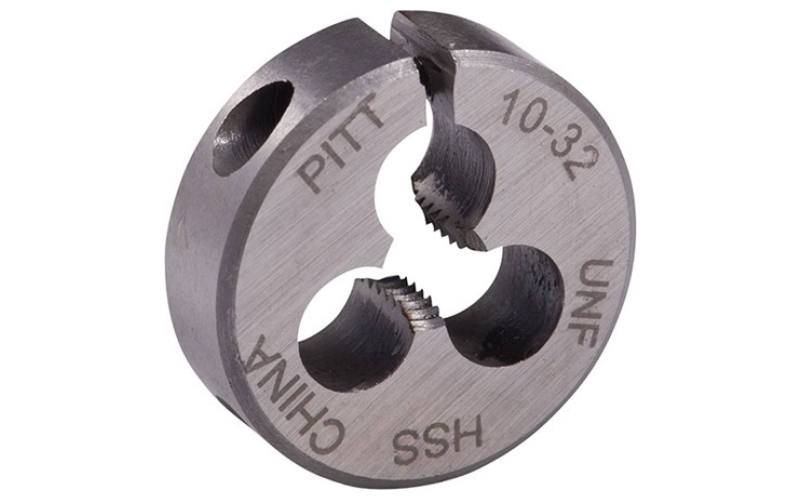 Brownells Wire gauge carbon die, 10-32, 21, 13/64