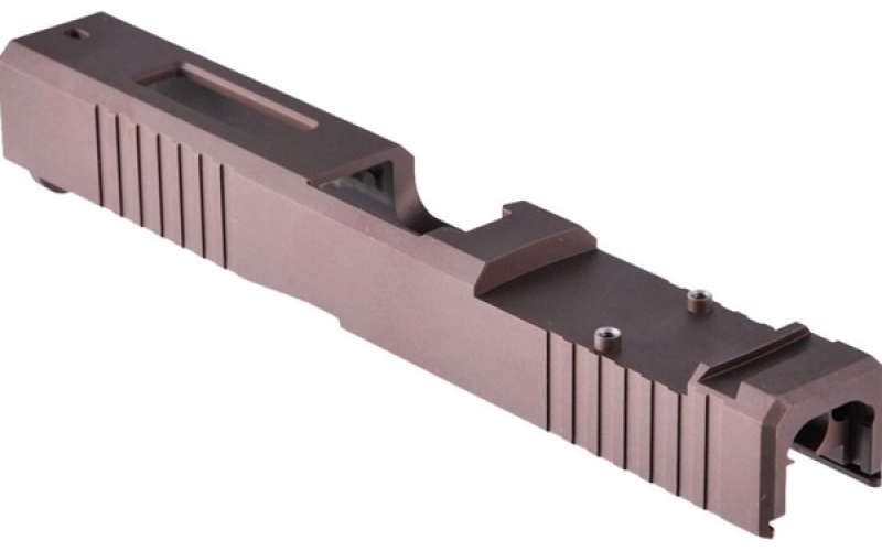 Brownells Rmr slide +window for gen3 glock~ 17 limited color brown