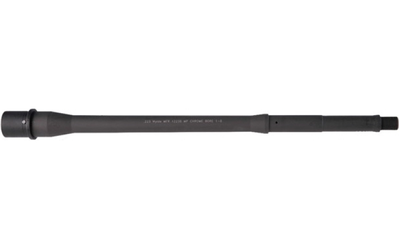 Brownells 13.9'' lightweight barrel 1-8 tw mid-length 1/2-28 black