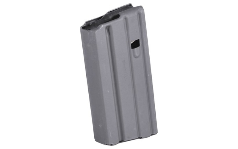 Brownells Ar-15 straight magazine 20-round gray