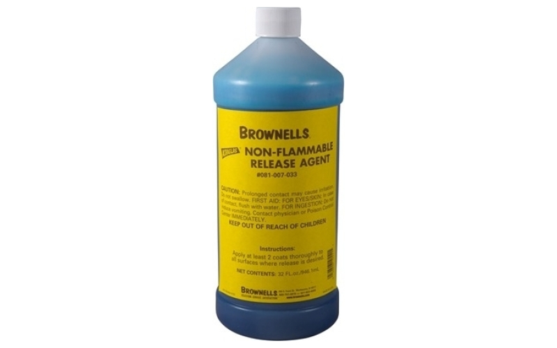 Brownells Acraglas non-flammable release agent 1 quart bottle