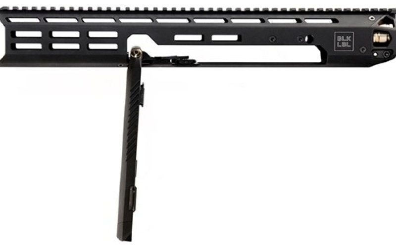 Brownells Ar-10 w/ high-profile receiver 17'' forend bipod black