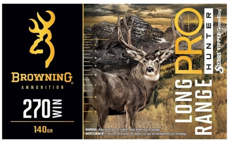 Browning 270 winchester 140gr sierra tipped gameking 20/box