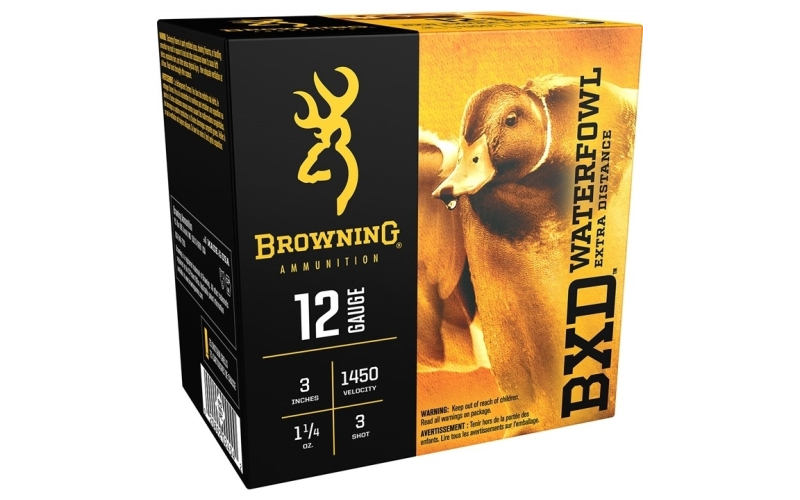 Browning 12 gauge 3'' 1-1/4oz #3 25/box