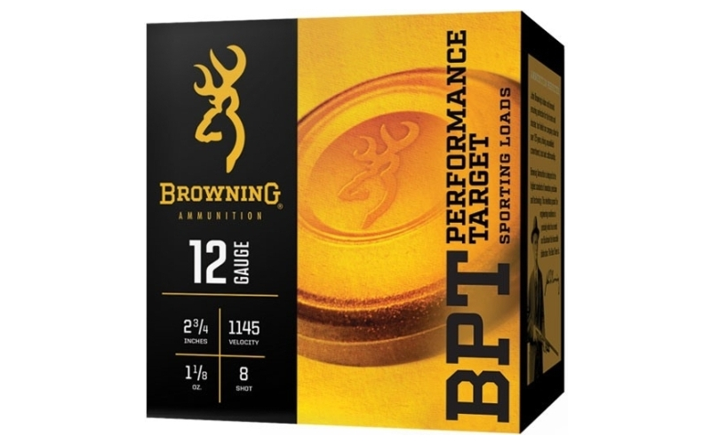 Browning Browning ammo bpt - 12 ga 2-3/4  1-1/8 oz hc 1250 fps 25bx
