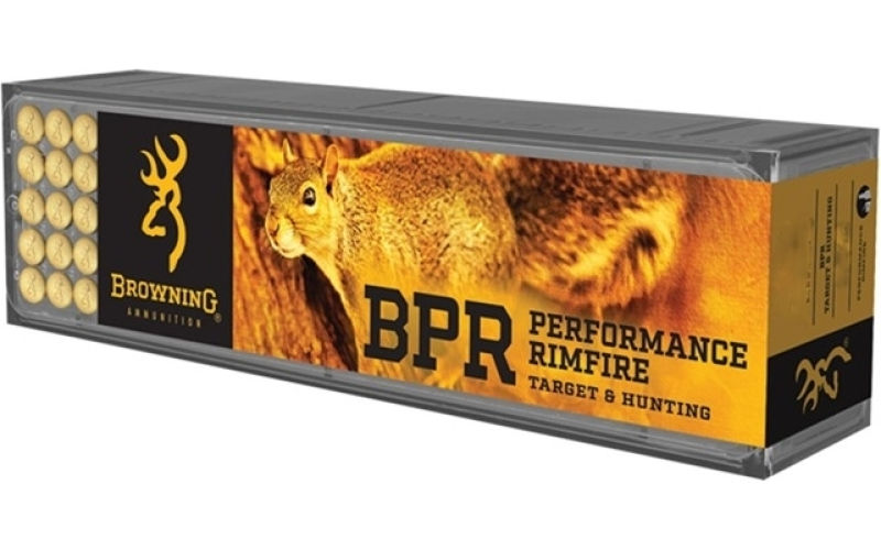 Browning 22 long rifle 40gr lead hp 100/box