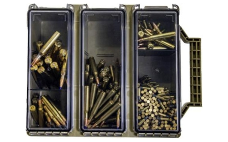 Berrys Manufacturing Tri-can utility box tan