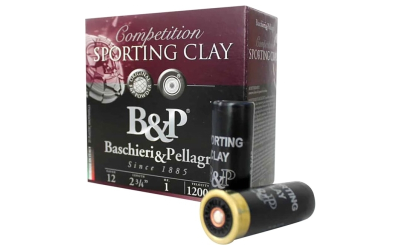 Baschieri & Pellagri Cartridge 12 gauge 2-3/4'' 1oz #8 250 case