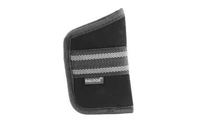 Bulldog Cases Inside Pocket Holster, Medium, Right Hand, Black BD-IPM
