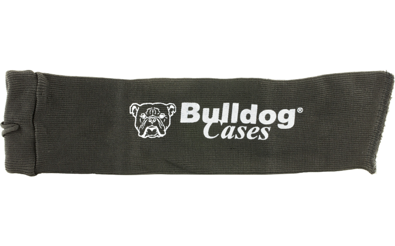 Bulldog Cases Handgun Sock, 14" x 4", Black BD150