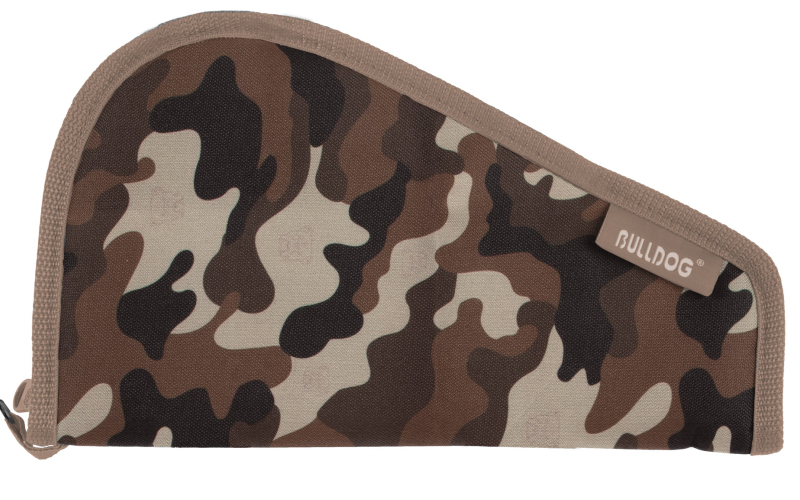 Bulldog Cases Pistol Rug/Case, 12"x6", Nylon, Throwback Camo BD610TBC