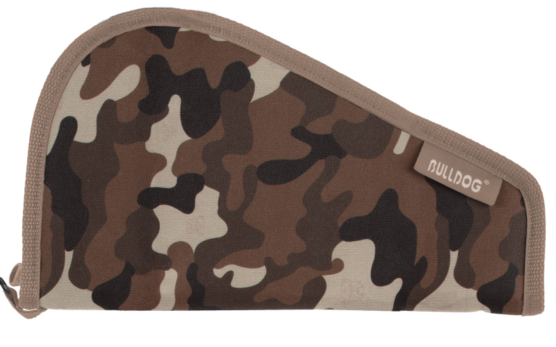 Bulldog Cases Pistol Rug/Case, 15"x6", Nylon, Throwback Camo BD611TBC