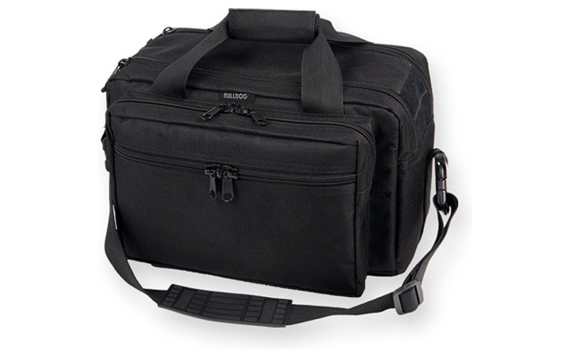 Bulldog Cases Deluxe Range Bag, Extra-Large, with Pistol Rug, Black BD905