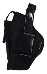 Bulldog Cases Fusion Belt Holster, Fits Glock 26/27/29/30, P22, USP, PT111, Ambidextrous, Black FSN-3
