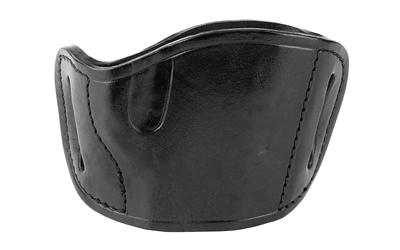 Bulldog Cases Molded Leather Hip Holster, Fits Most Medium Frame Autos, Right Hand, Black MLB-M