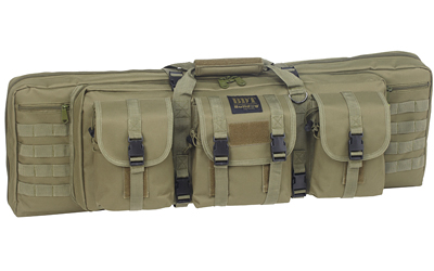 Bulldog Cases Tactical Single Rifle Case, Green, 37" BDT40-37G