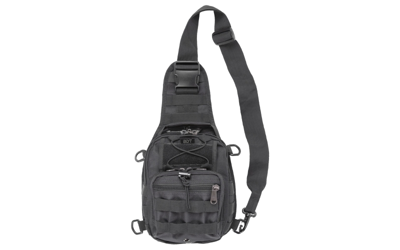 Bulldog Cases "Go" Sling Bag, X-Small, Black, Nylon BDT407B