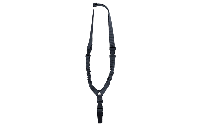 Bulldog Cases Tactical Sling, Tan, 1", Single Point Bungee Sling, Quick Release Buckle BDT829T
