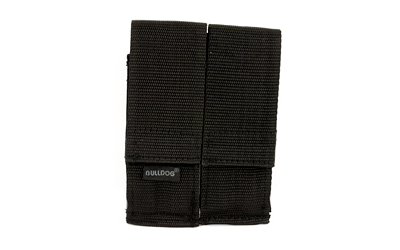 Bulldog Cases Double Magazine Pouch, Black WMAGL