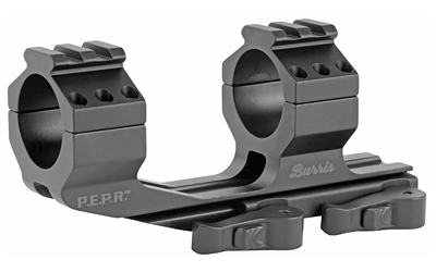 Burris Optics Proper Eye Position Ready Quick Detach Mount (PEPR), Fits Picatinny, 30mm w/Picatinny Tops, Matte Finish 410342