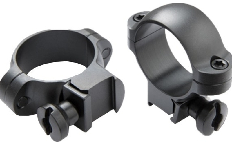 Burris Burris med deluxe steel quick det rimfire/airgun rings matte