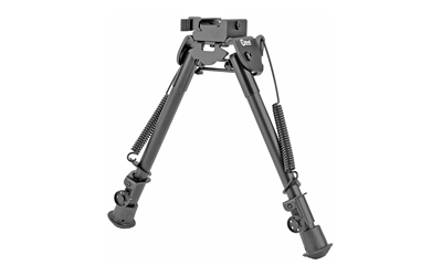 Caldwell XLA Fixed Bipod, Attaches to Picatinny Rail, Aluminum, 9"-13", Black 110141