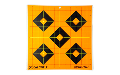 Caldwell Sight-In Target, 12", Orange/Black, 5-Pack 1166104