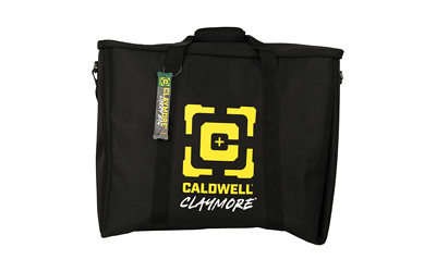 Caldwell Claymore Carry Bag, Black/Yellow, Nylon Construction 1204844