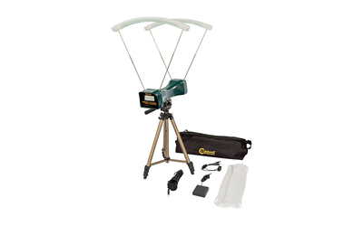 Caldwell Precision Chrono Kit, Chronograph, Bluetooth Enabled, Extra Wide Sun Screen, Green, Includes 2 Sun Screens, Carry Case, Tripod, Light Kit 4001146
