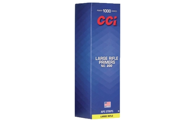 CCI #200 large rifle primers 1,000/box