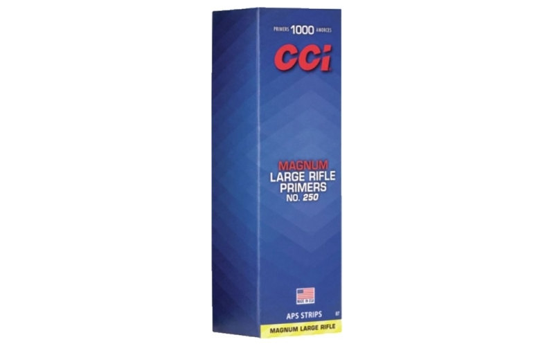 CCI #250 large rifle magnum primers 1,000/box