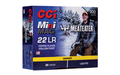 CCI Meat Eater, 22LR, 36 Grain, Hollow Point, 300 Round Box 962ME