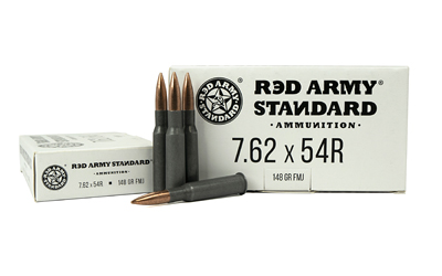 Century Arms Steel Case, 7.62X54R, 148 Grain, Full Metal Jacket, 20 Round Box AM3421