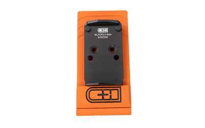 C&H Precision V4, Optic Mounting Plate, For Walther PDP 2.0 to Trijicon RMR/SRO, Holosun 407C/507C/507Comp/508T/C&H EDC-XL/COMP, Anodized Finish, Black WLPDP2.0-RSH
