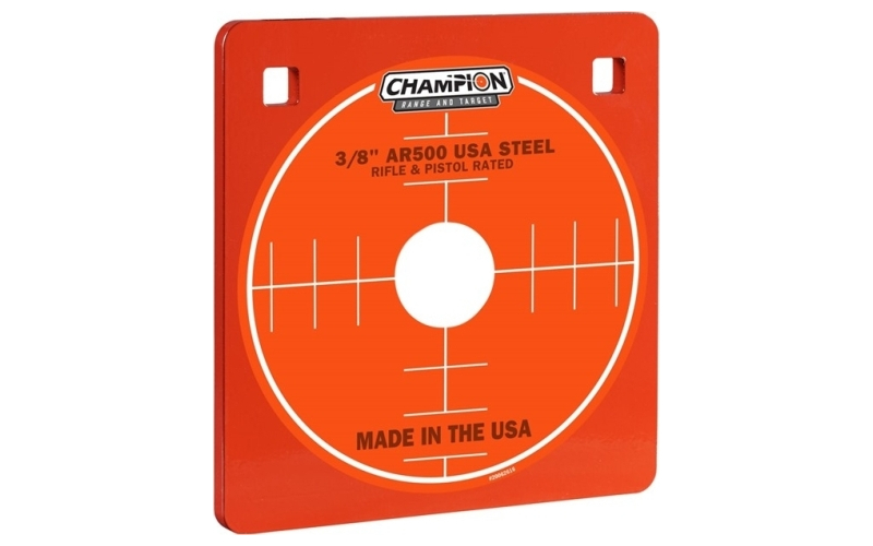 Champion Traps & Targets 8'' square 3/8'' ar500 target
