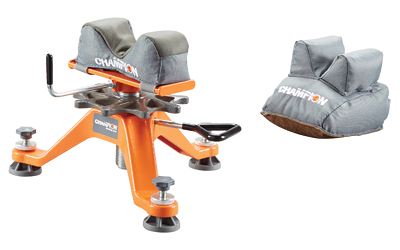 Champion Traps & Targets Tri-Stance, Shooting Rest, Orange, Includes Rear Bag 40202
