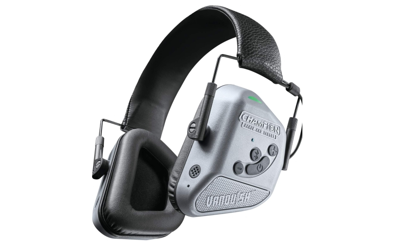 Champion Traps & Targets Vanquish Pro Elite BT, Electronic Earmuff, Gray 40982
