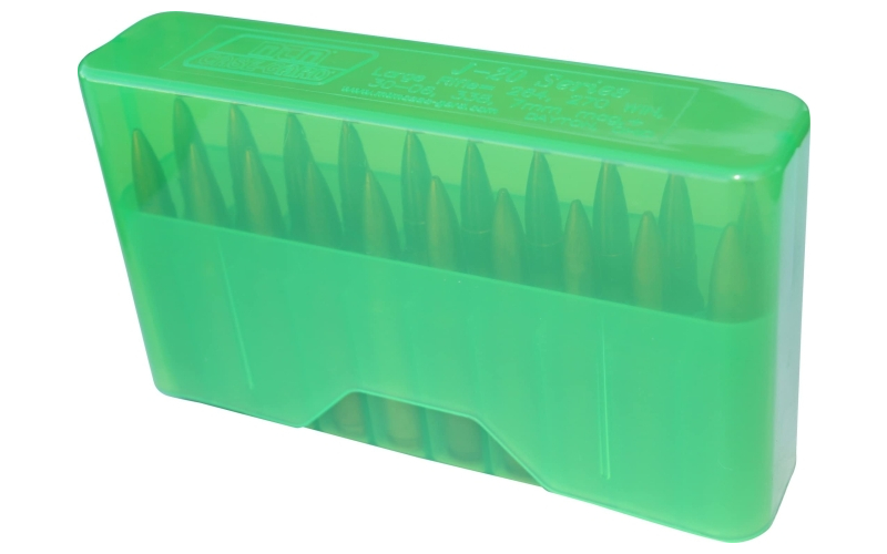 Chadwick & Trefethen Mtm slip top rifle ammo box 20rd 3.36'' high 220 swift-9.5x57