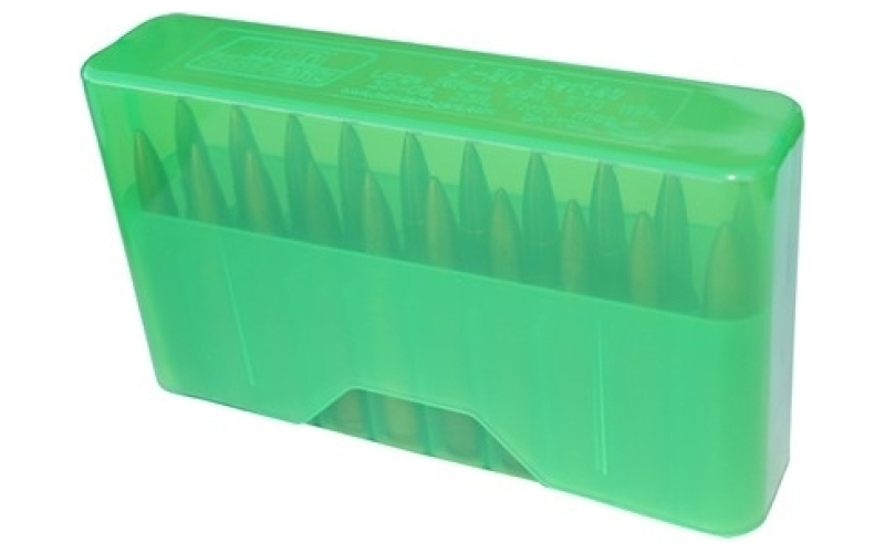 Chadwick & Trefethen Mtm slip top rifle ammo box 20rd 3.84'' high 260 rem-10.75x68