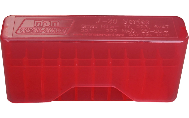 Chadwick & Trefethen Mtm slip-top ammo box 20 round 223 rem 204 ruger 222 rem ma