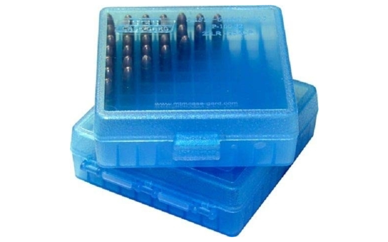 Chadwick & Trefethen Ammo box 100 round flip top mech. hinge bullet up .22 clr
