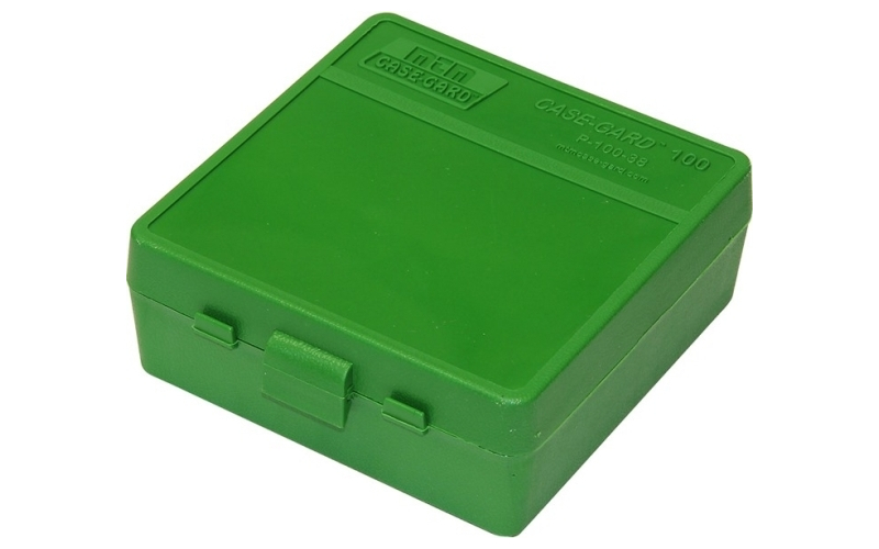 Chadwick & Trefethen Mtm ammo box 100 round flip-top 38 - 357