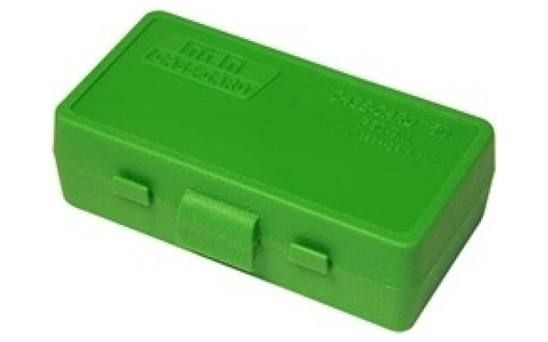 Chadwick & Trefethen Mtm ammo box 50 round flip-top 25 acp 32 lc