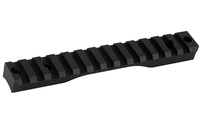 Christensen Arms 1 Piece Base, Black, Anodized, 0MOA, Compatible with Remington 700 Short Action 810-00012-00