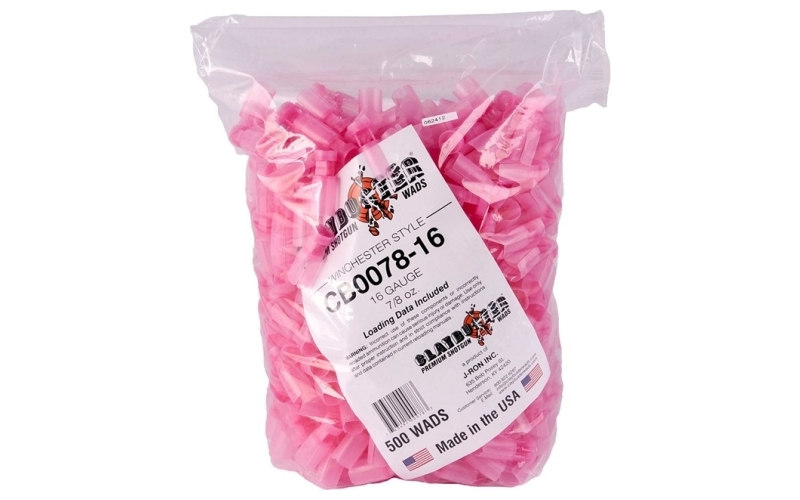 Claybuster J-ron claybuster wad 16ga 7/8oz 500/bag